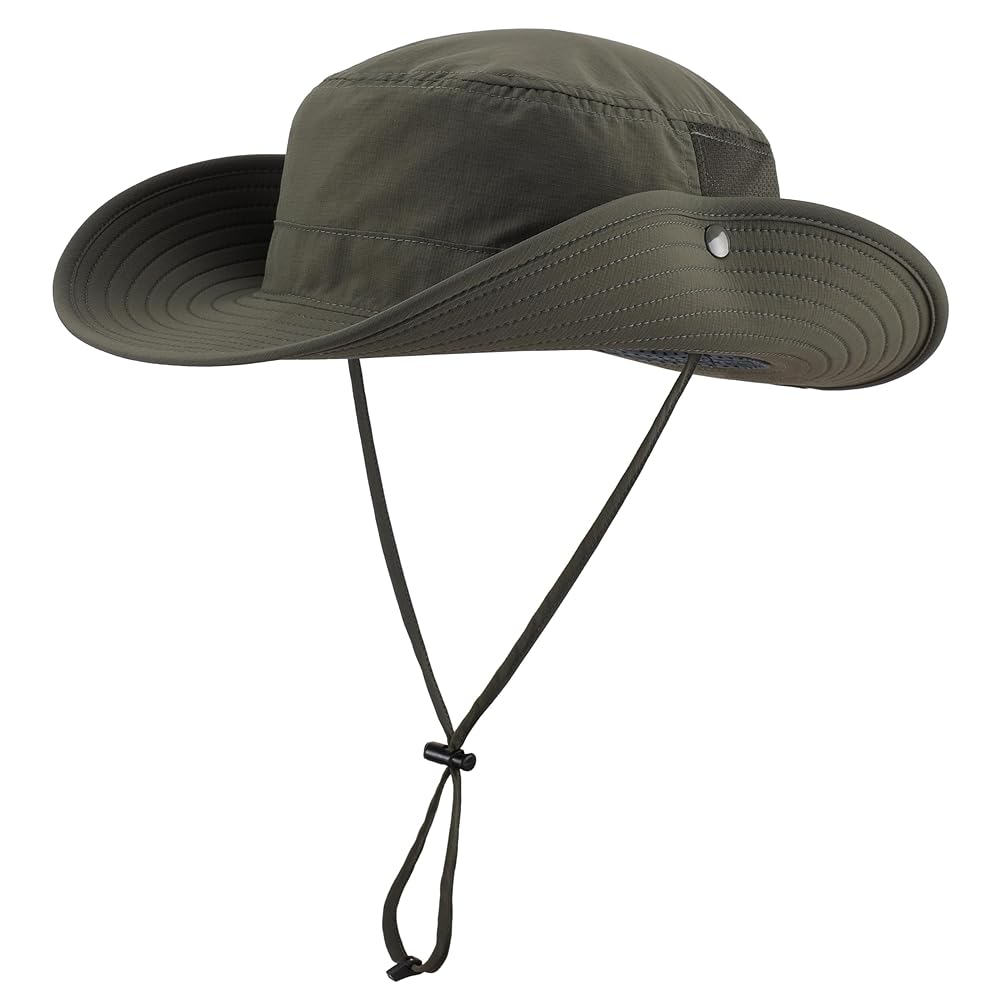 Connectyle Men's Sun Hat UPF 50+ Wide Brim Bucket Hats for